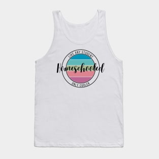 Homeschool Stamp Shirt Tank Top